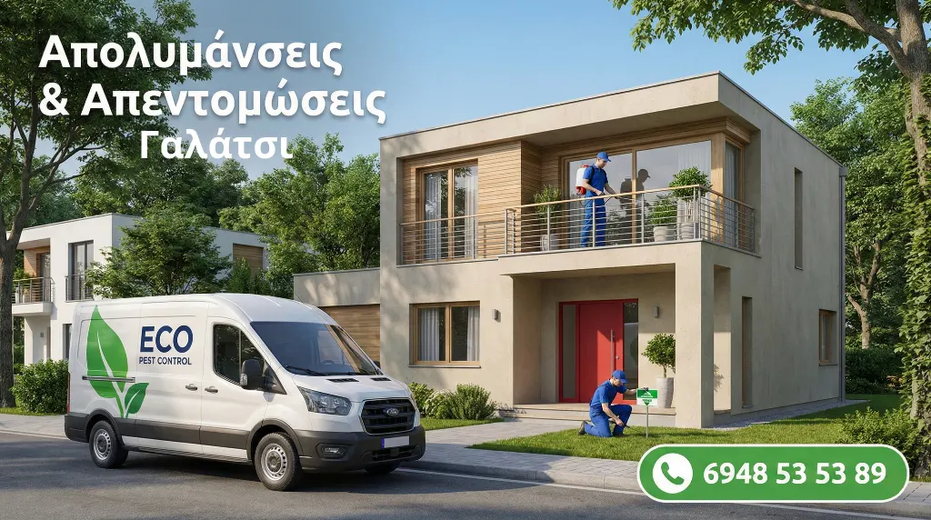 Απολυμάνσεις & Απεντόμωσεις στο Γαλάτσι